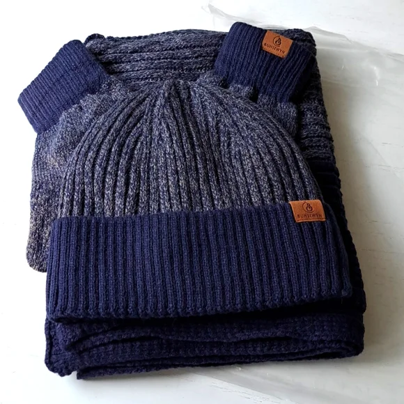 buhsewyn Accessories New Mens Hat Glove Scarf Set Poshmark